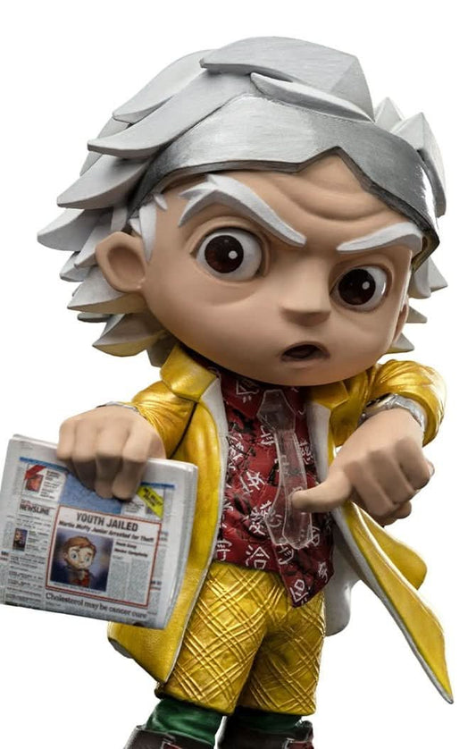 Doc Brown Statue - Back to the Future - Minico - Iron Studios