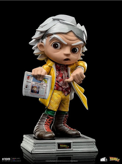 Doc Brown Statue - Back to the Future - Minico - Iron Studios