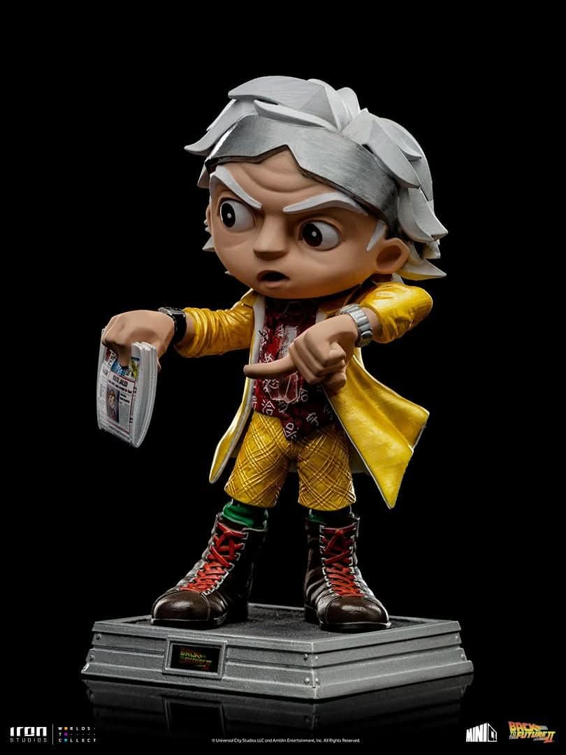 Doc Brown Statue - Back to the Future - Minico - Iron Studios