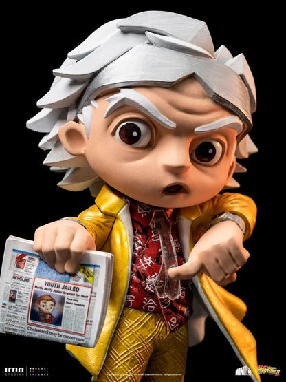 Doc Brown Statue - Back to the Future - Minico - Iron Studios