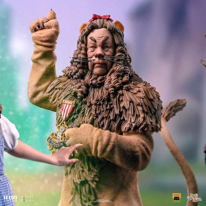 Cowardly Lion Deluxe Statue - The Wizard of Oz - Art Scale 1/10 - Iron Studios