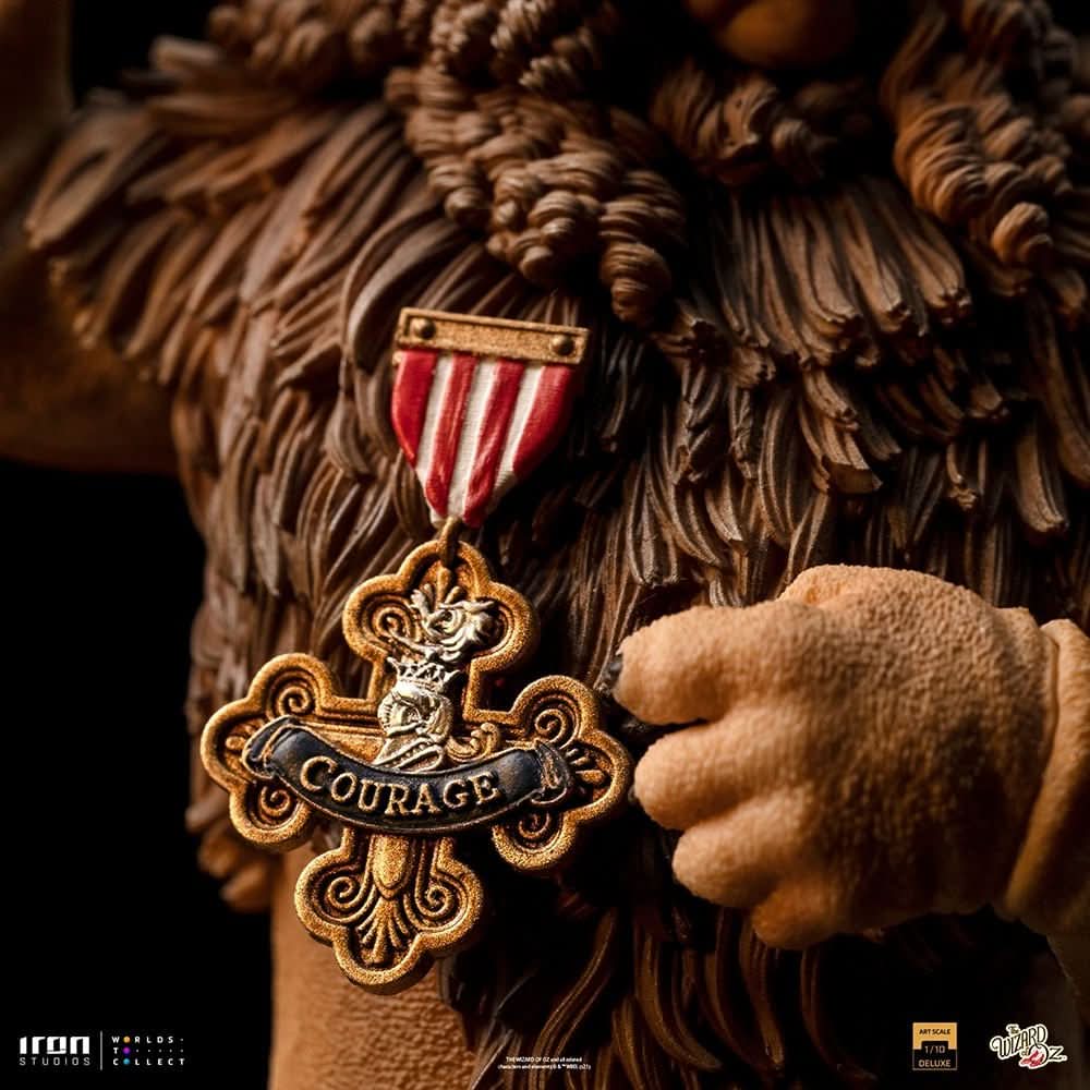 Cowardly Lion Deluxe Statue - The Wizard of Oz - Art Scale 1/10 - Iron Studios