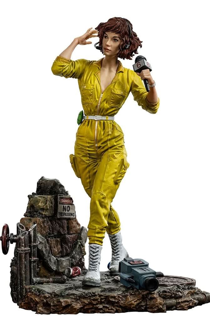 April O'Neil Statue - Teenage Mutant Ninja Turtles - BDS Art Scale 1/10