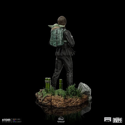 Luke Skywalker and Grogu Training Version Statue - Star Wars: The Book of Boba Fett - Art Scale 1/10 - Iron Studios