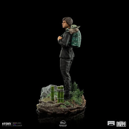 Luke Skywalker and Grogu Training Version Statue - Star Wars: The Book of Boba Fett - Art Scale 1/10 - Iron Studios