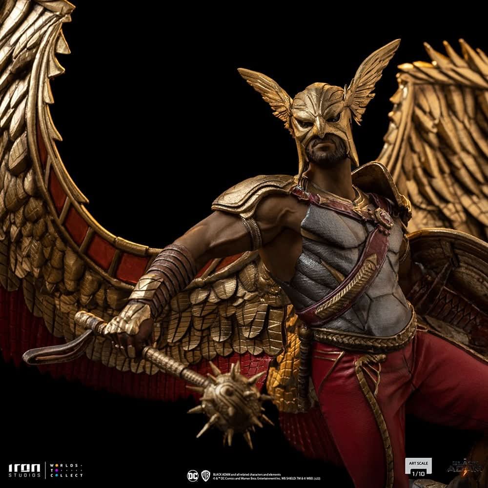 Hawkman Statue - Black Adam - Art Scale 1/10 - Iron Studios