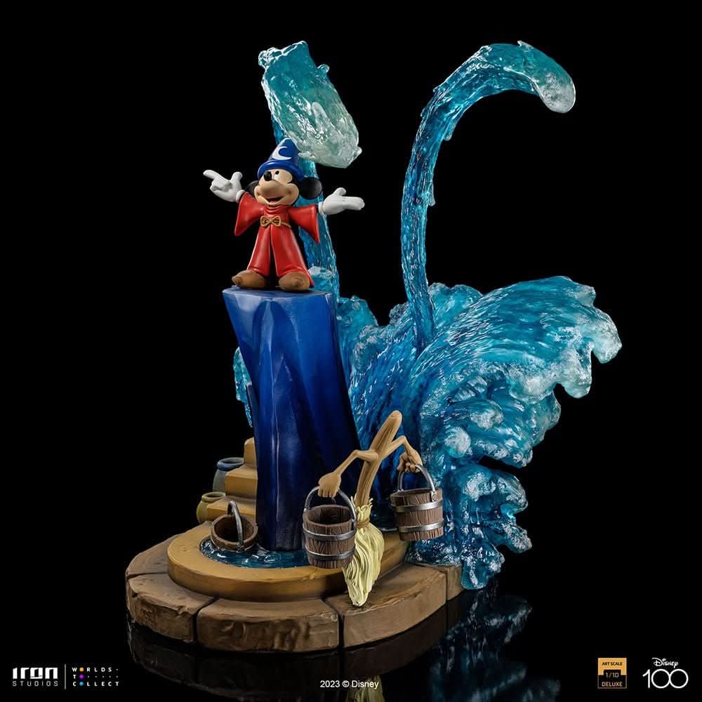 Statue Mickey Deluxe - Disney 100th - Fantasia - Art Scale 1/10 - Disney Classics