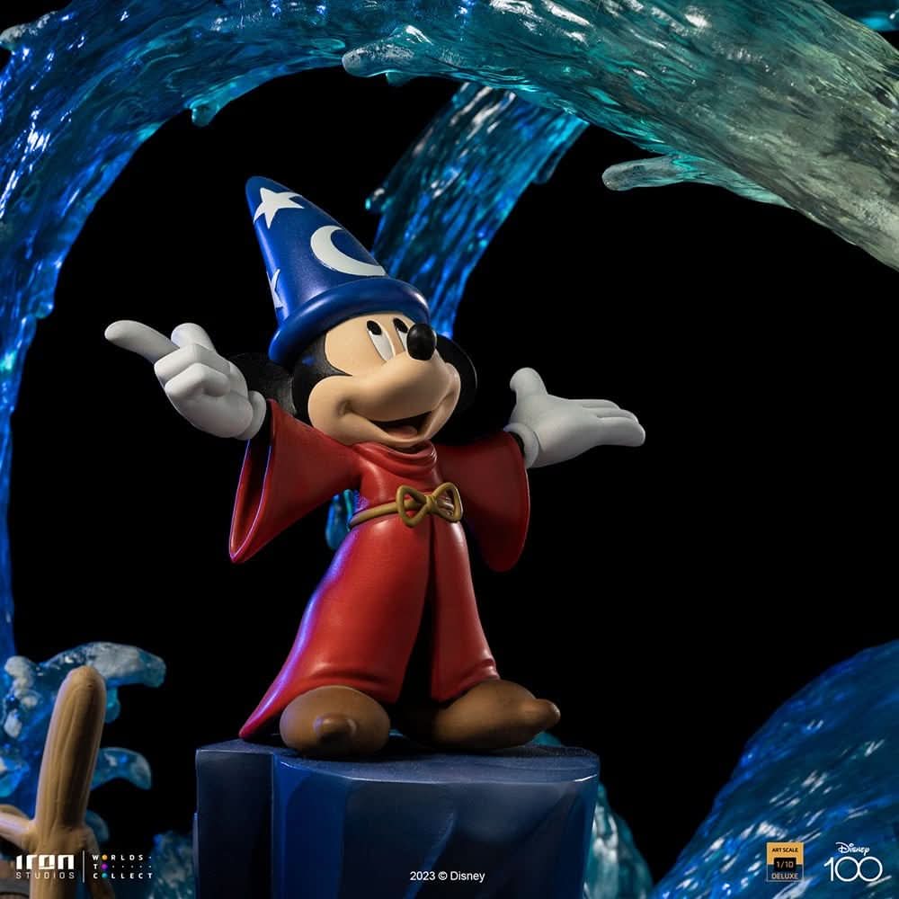 Statue Mickey Deluxe - Disney 100th - Fantasia - Art Scale 1/10 - Disney Classics