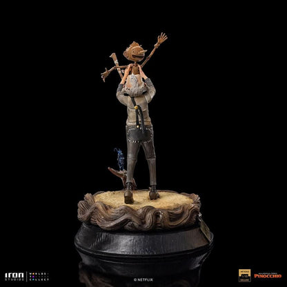 Geppetto & Pinocchio Deluxe Statue (Signed Version) - Pinocchio - Art Scale 1/10 - Iron Studios