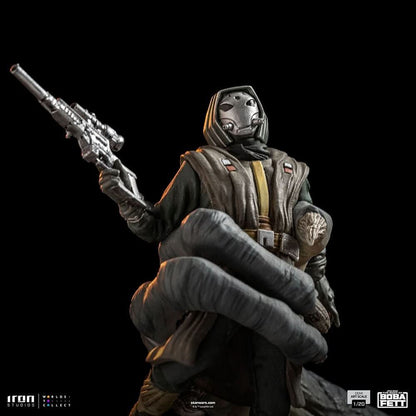 Boba Fett and Rancor Statue - Star Wars: The Book of Boba Fett - Demi Art Scale 1/20 - Iron Studios
