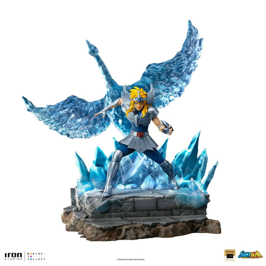 Cygnus Hyoga Deluxe Statue - Saint Seiya - Art Scale 1/10 - Iron Studios
