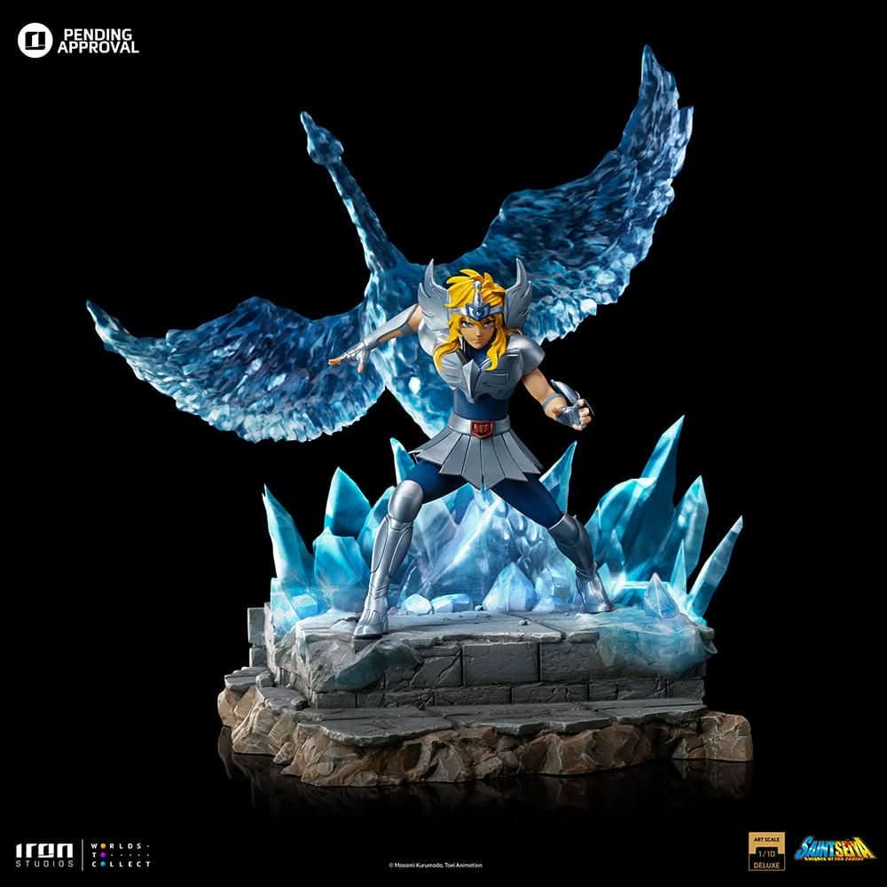 Cygnus Hyoga Deluxe Statue - Saint Seiya - Art Scale 1/10