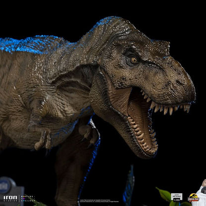 Statue T-Rex Attack Donald Gennaro - Jurassic Park - 1/20 Scale - Iron Studios