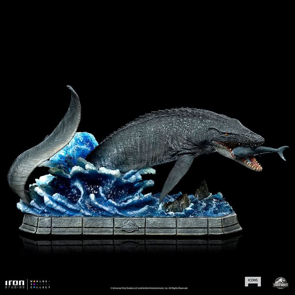 Mosasaurus Statue - Jurassic World - Icons