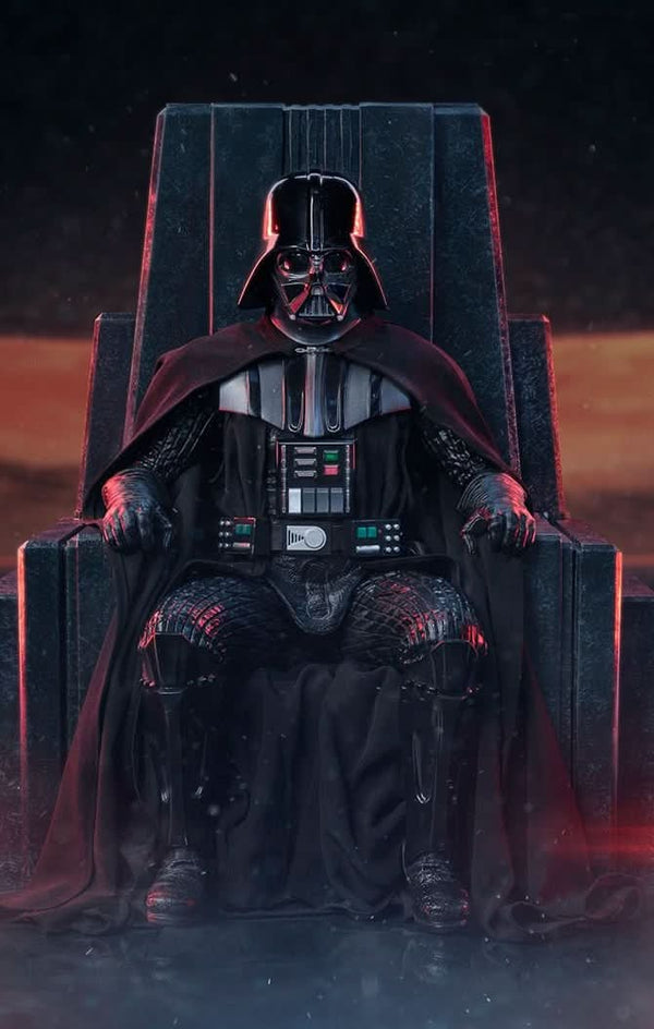 Darth Vader on Throne Statue - Star Wars: Obi-Wan Kenobi Series - Legacy Replica 1/4