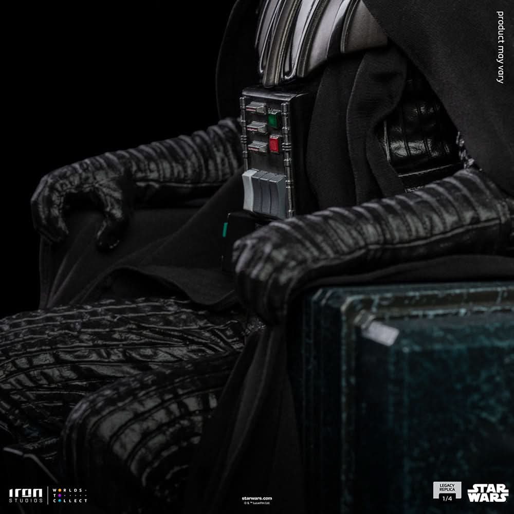 Darth Vader on Throne Statue - Star Wars: Obi-Wan Kenobi Series - Legacy Replica 1/4 - Iron Studios