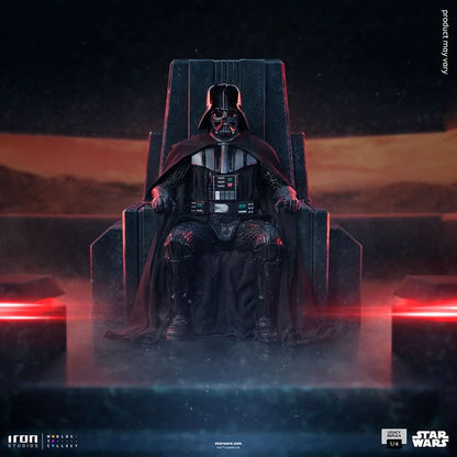 Darth Vader on Throne Statue - Star Wars: Obi-Wan Kenobi Series - Legacy Replica 1/4 - Iron Studios