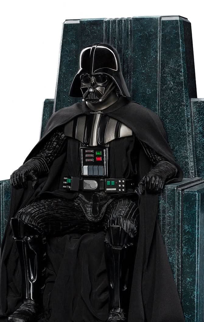 Darth Vader on Throne Statue - Star Wars: Obi-Wan Kenobi Series - Legacy Replica 1/4 - Iron Studios