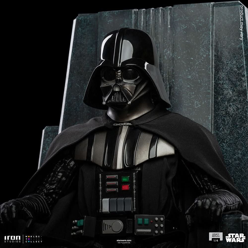 Darth Vader on Throne Statue - Star Wars: Obi-Wan Kenobi Series - Legacy Replica 1/4 - Iron Studios