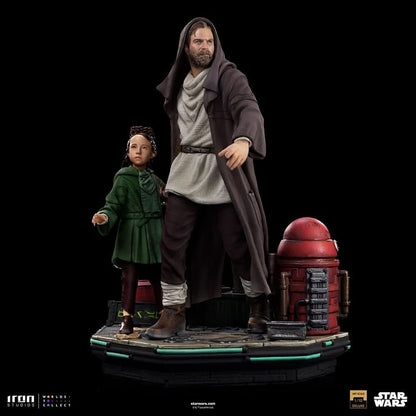 Statue Obi-Wan and Young Leia - Star Wars: Obi-Wan Kenobi Series - Art Scale 1/10