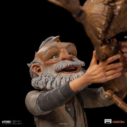 Geppetto & Pinocchio Statue - Pinocchio - Art Scale 1/10 - Iron Studios