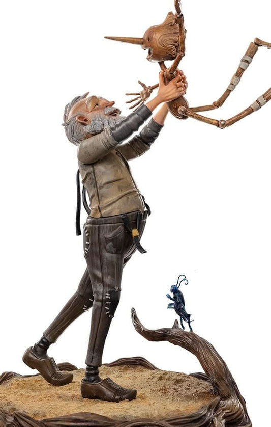 Geppetto & Pinocchio Statue - Pinocchio - Art Scale 1/10 - Iron Studios