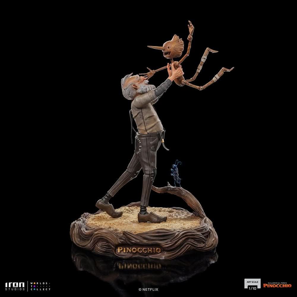Geppetto & Pinocchio Statue - Pinocchio - Art Scale 1/10 - Iron Studios