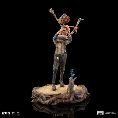 Geppetto & Pinocchio Statue - Pinocchio - Art Scale 1/10 - Iron Studios