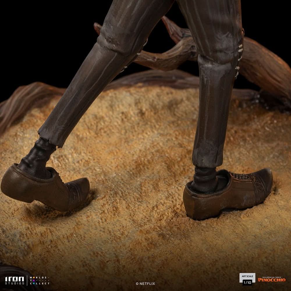 Geppetto & Pinocchio Statue - Pinocchio - Art Scale 1/10 - Iron Studios