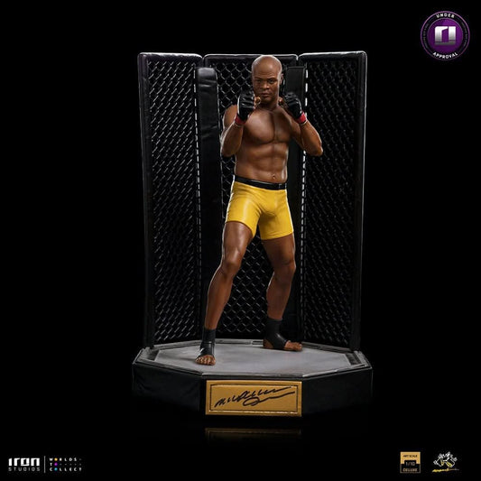 Anderson "Spider" Silva Deluxe Statue (Signed Version) - Art Scale 1/10 - Iron Studios