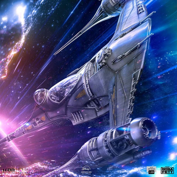 Mando's N-1 Starfighter Statue - Star Wars: The Book of Boba Fett - Demi Art Scale 1/20 - The Mandalorian