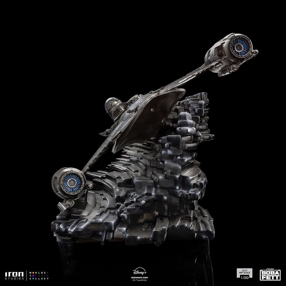 Statue Mando's N-1 Starfighter - Star Wars: The Book of Boba Fett - Demi Art Scale 1/20 - The Mandalorian