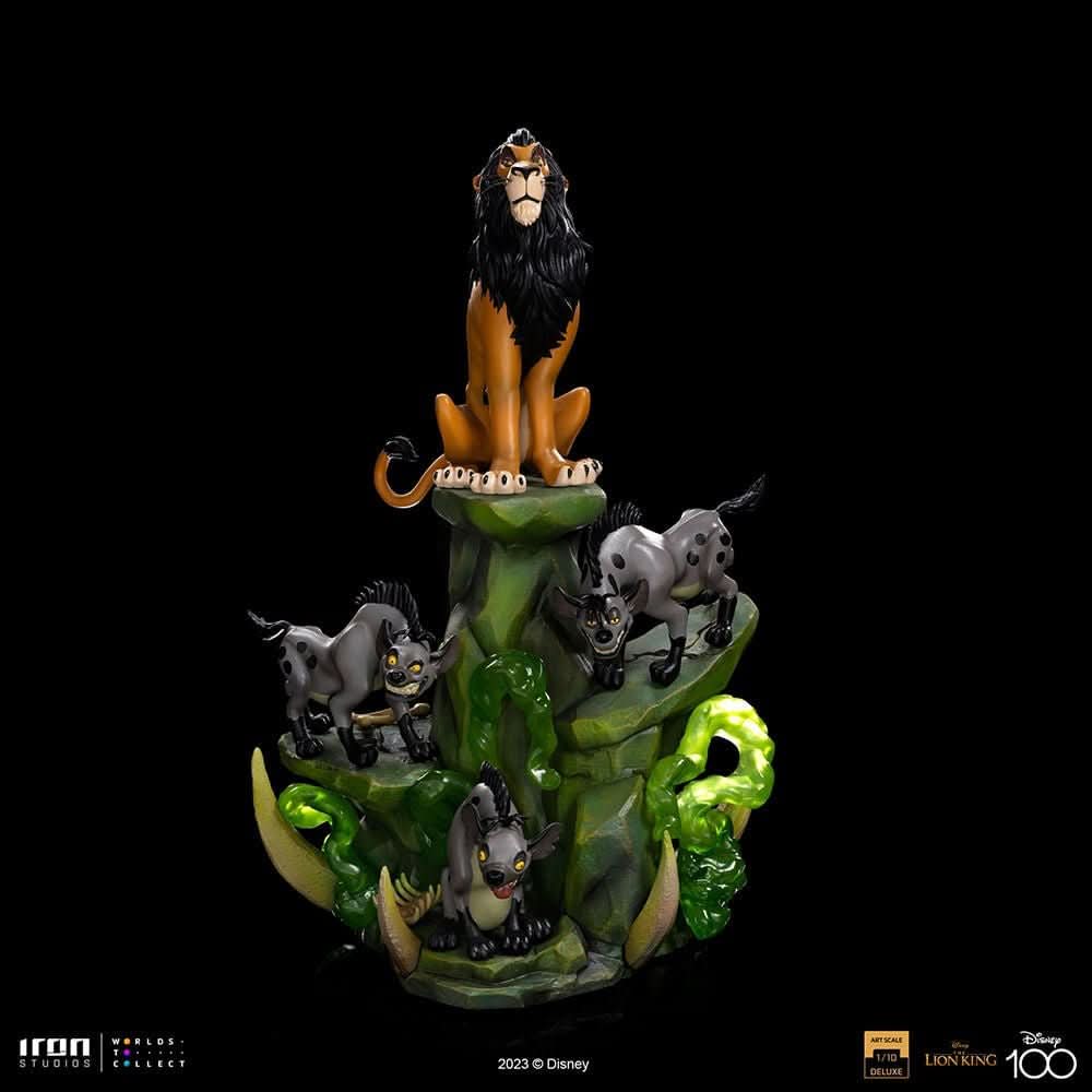 Statue Scar Deluxe - Disney 100th - The Lion King - Art Scale 1/10