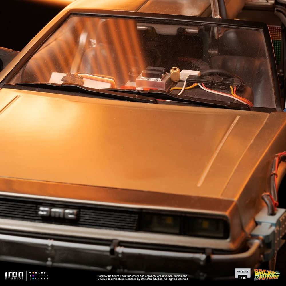 Delorean Statue - Back to the Future - Art Scale 1/10 - Iron Studios
