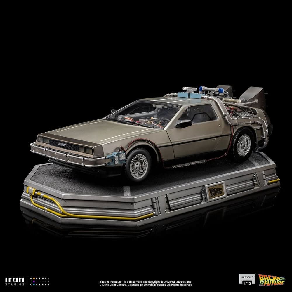 Delorean Statue - Back to the Future - Art Scale 1/10 - Iron Studios