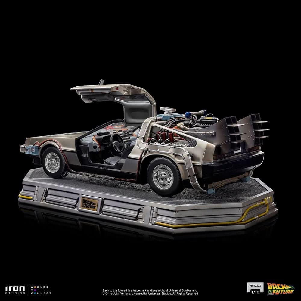 Delorean Statue - Back to the Future - Art Scale 1/10 - Iron Studios
