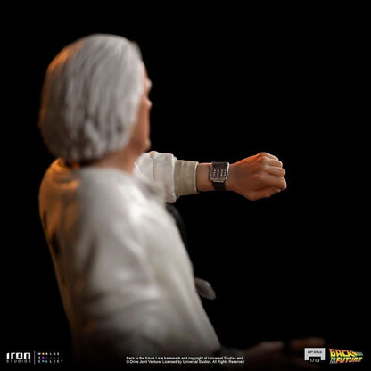 Doc Brown Statue - Back to the Future - Art Scale 1/10 - Iron Studios