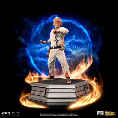 Doc Brown Statue - Back to the Future - Art Scale 1/10 - Iron Studios