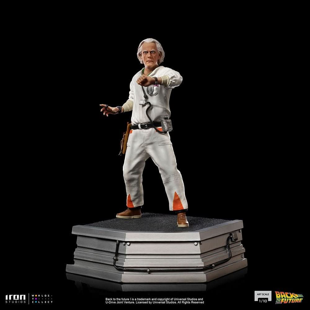 Doc Brown Statue - Back to the Future - Art Scale 1/10 - Iron Studios