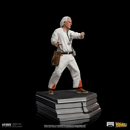 Doc Brown Statue - Back to the Future - Art Scale 1/10 - Iron Studios