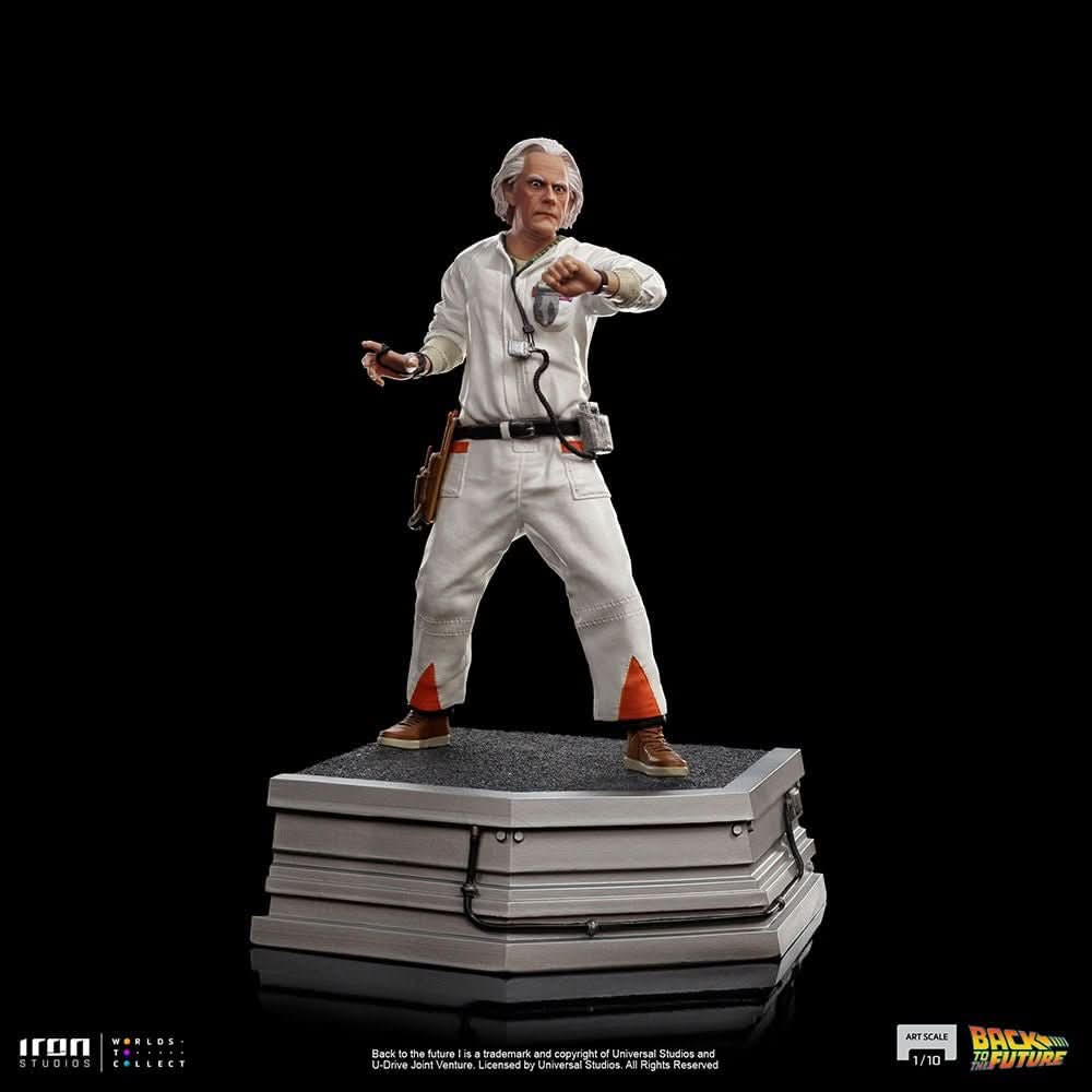 Doc Brown Statue - Back to the Future - Art Scale 1/10 - Iron Studios