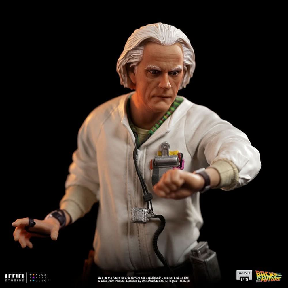 Doc Brown Statue - Back to the Future - Art Scale 1/10 - Iron Studios