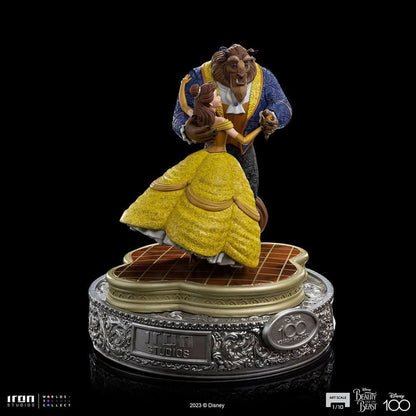 Statue Beauty and The Beast 100 Years Version - Disney 100th - Beauty and The Beast - Art Scale 1/10