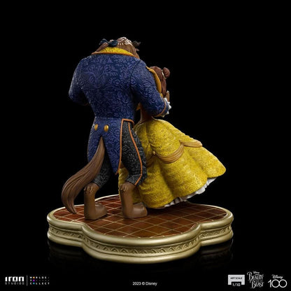 Beauty and The Beast Statue - Disney 100th - Beauty and The Beast - Art Scale 1/10 - Iron Studios