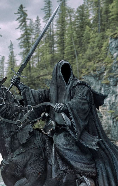 Nazgul on Horse Deluxe Statue - The Lord of the Rings - BDS Art Scale 1/10 - Iron Studios
