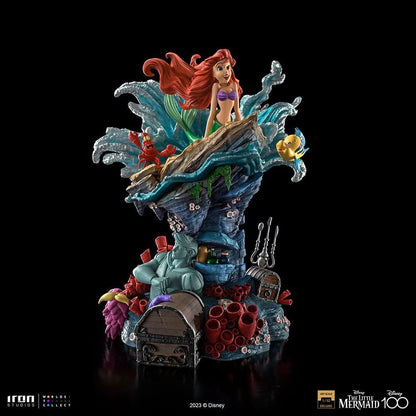 Little Mermaid Deluxe Statue - Disney 100th - The Little Mermaid - Art Scale 1/10 - Iron Studios