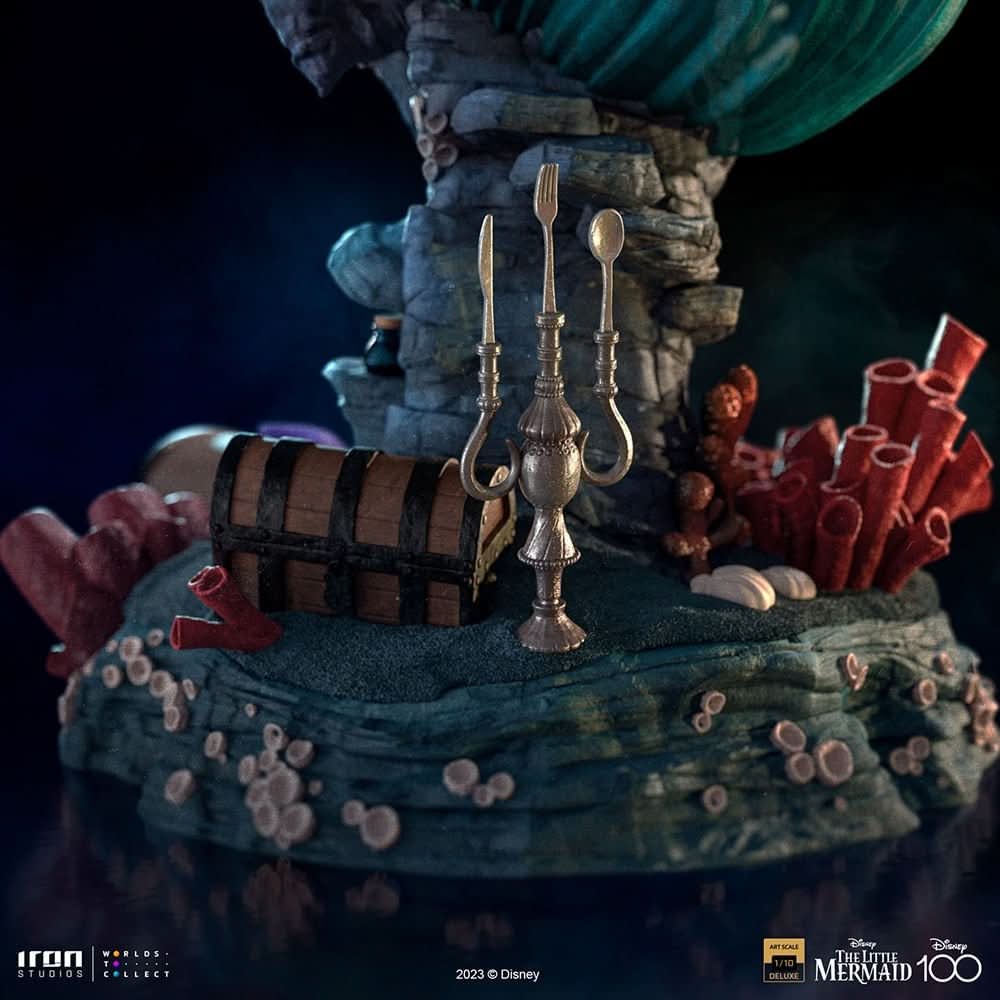 Little Mermaid Deluxe Statue - Disney 100th - The Little Mermaid - Art Scale 1/10 - Iron Studios