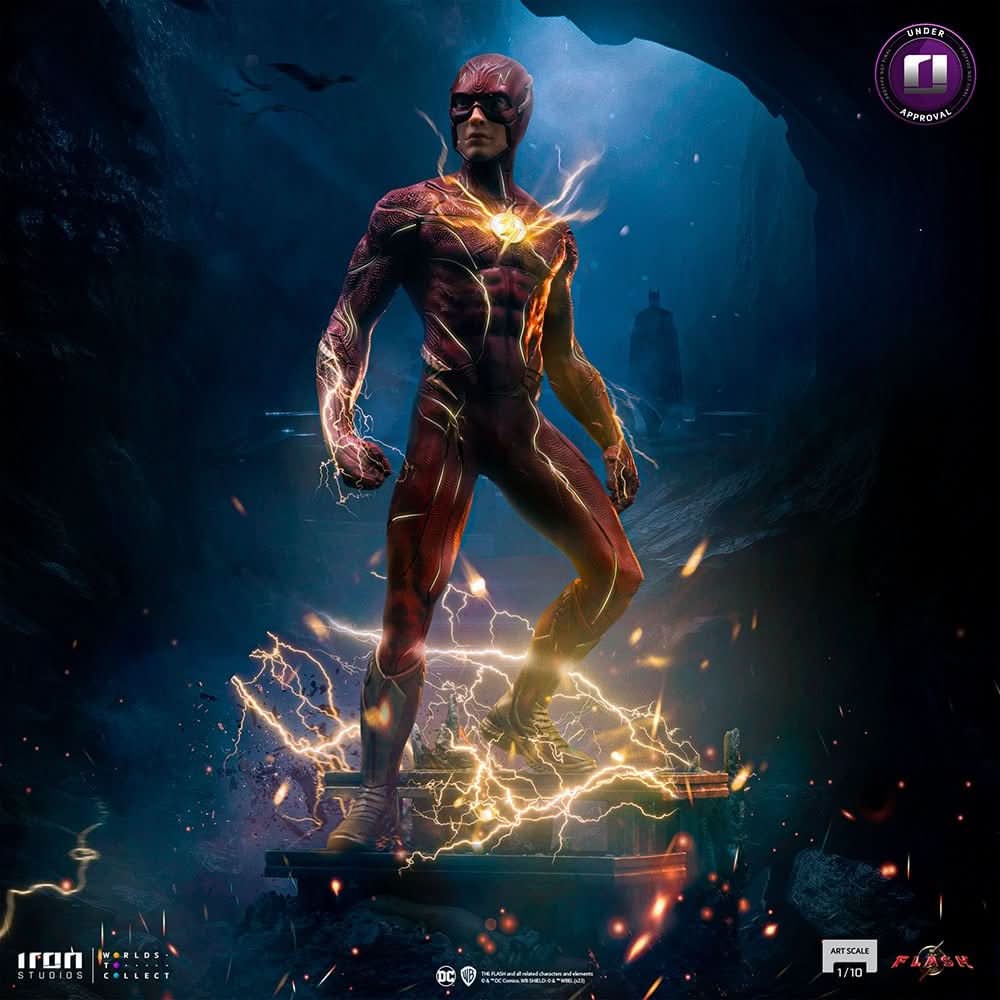 Flash Statue - The Flash Movie - Art Scale 1/10 - Iron Studios