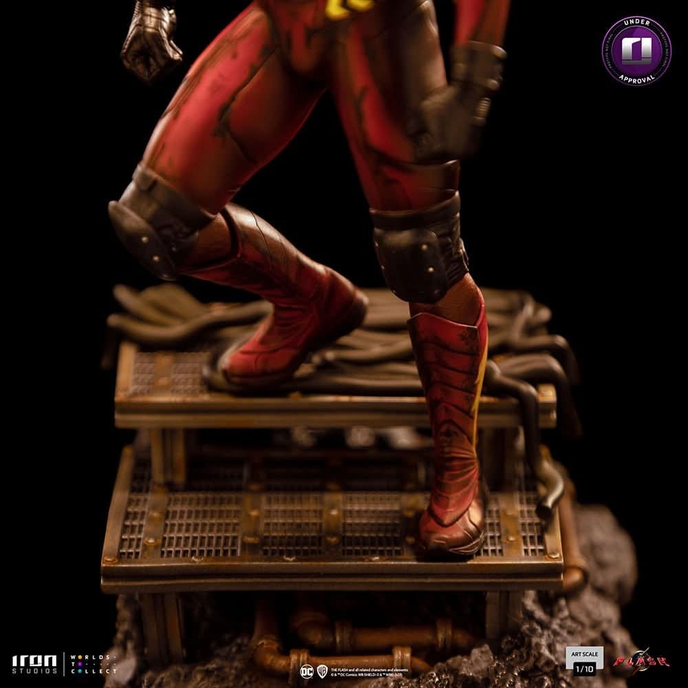 Flash Statue Alternate Version - The Flash Movie - Art Scale 1/10 - Iron Studios