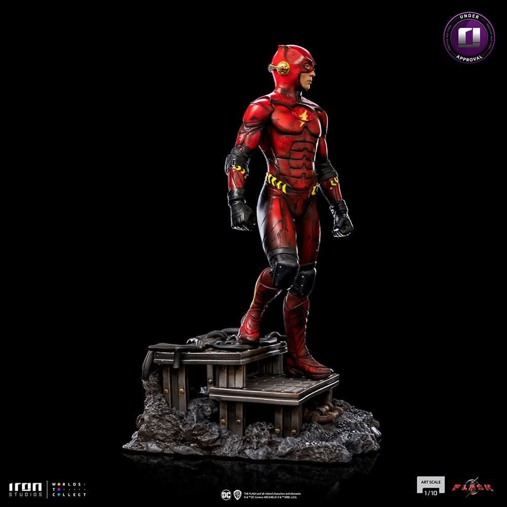Flash Statue Alternate Version - The Flash Movie - Art Scale 1/10 - Iron Studios